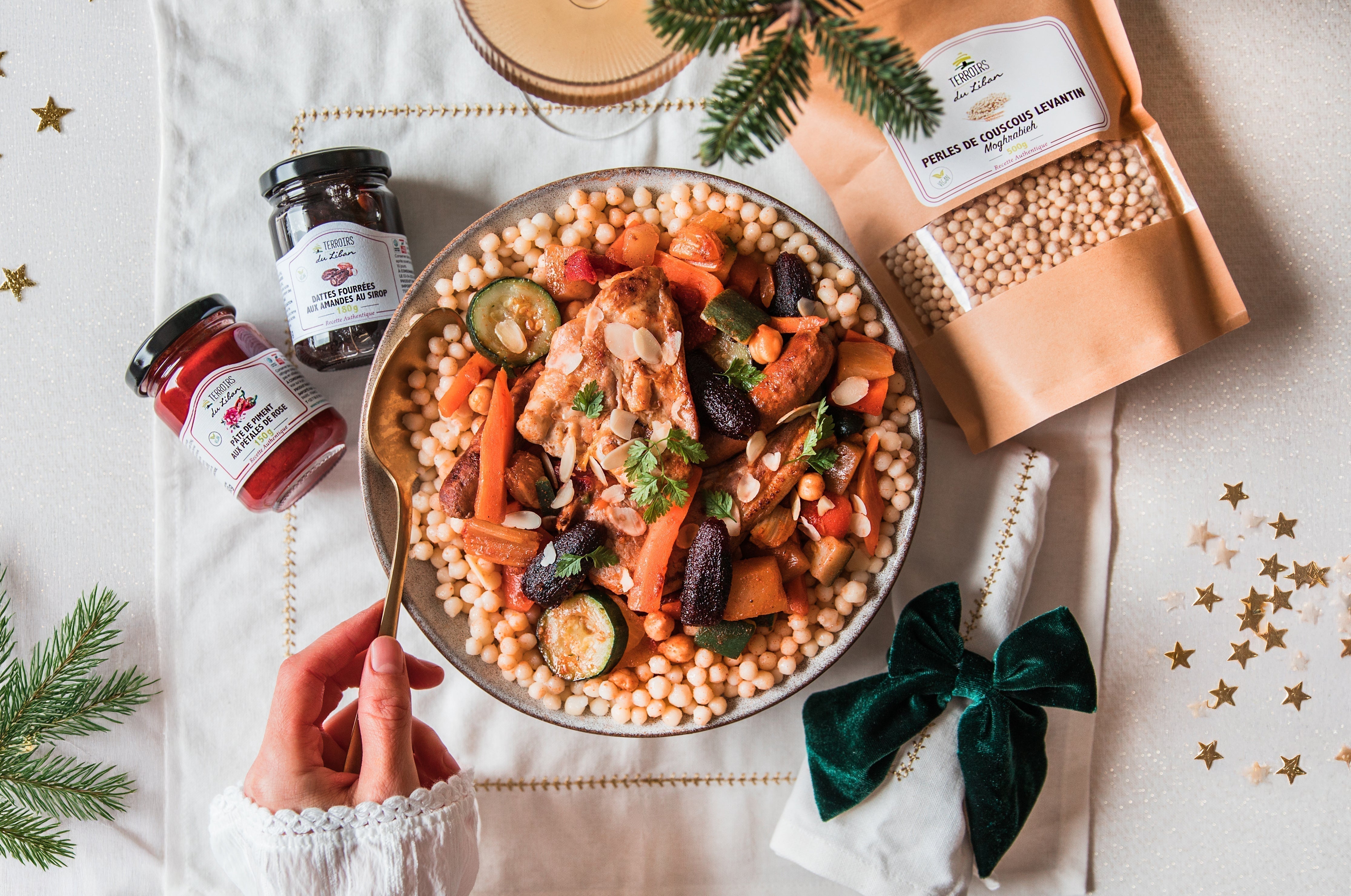 Oriental Style Pearl Couscous