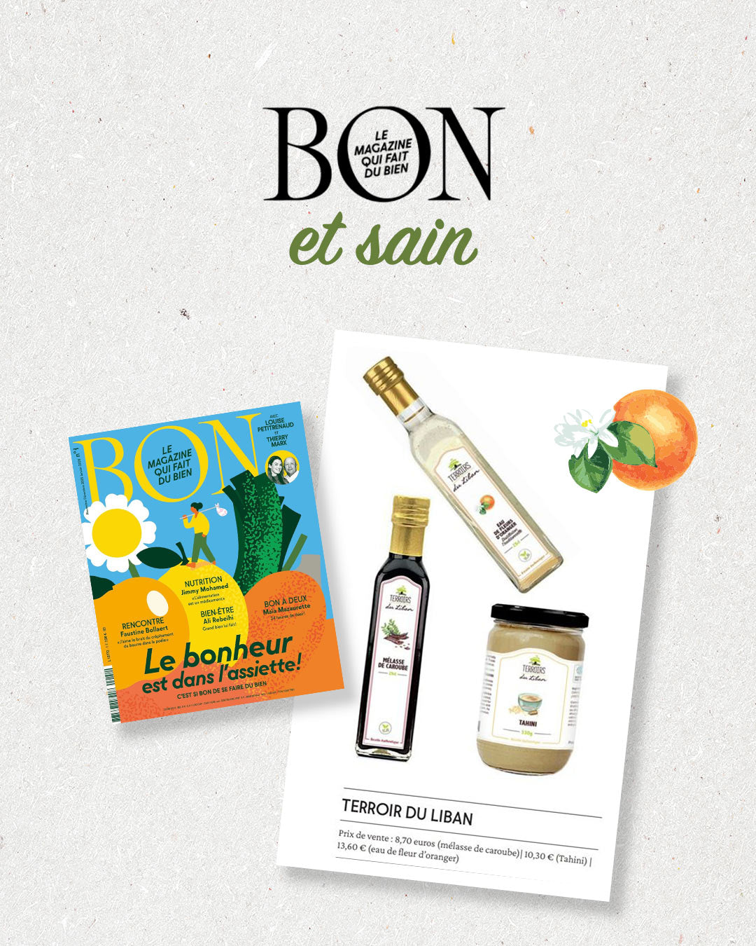 Bon & Sain highlights Terroirs du Liban