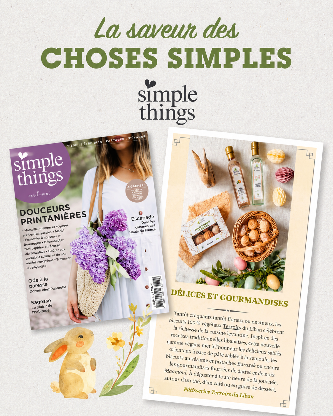 Simple Things celebrates Terroirs du Liban’s Easter flavors