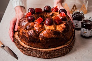Couronne des Rois aux Figues et Écorces d’Oranges Amères au Sirop