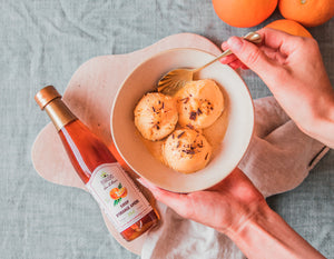 Sorbet aux agrumes et sirop d’orange amère