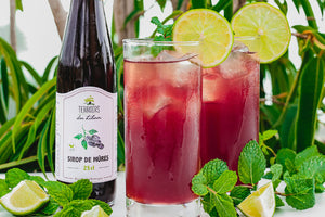 Mojito aux Mûres, Menthe et Citron Vert