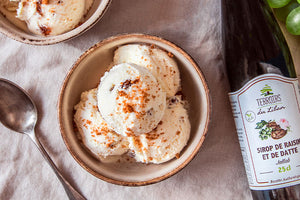 Glace Parfumée au Jallab 