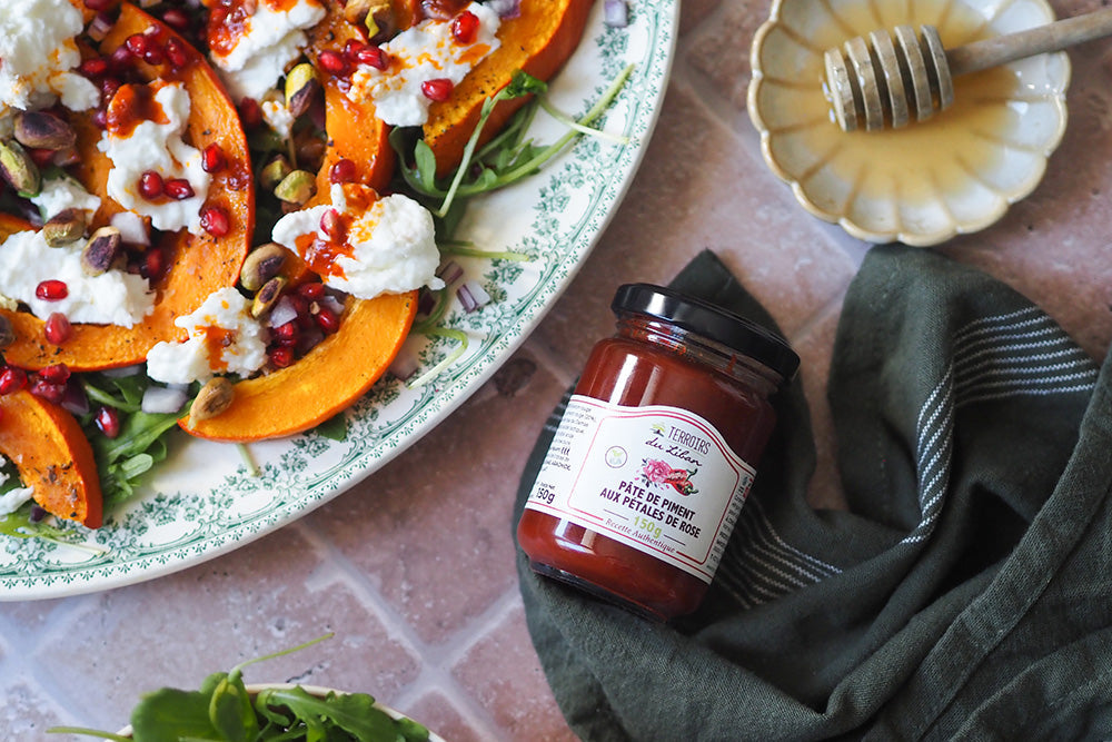 Chili & Rose Petal Vinaigrette