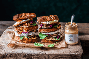 Sandwich d'Automne au Houmous