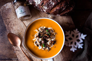 Velouté Crémeux de Légumes d’Hiver et Zaatar