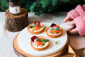 Tartelettes au Saumon Fumé et Sumac