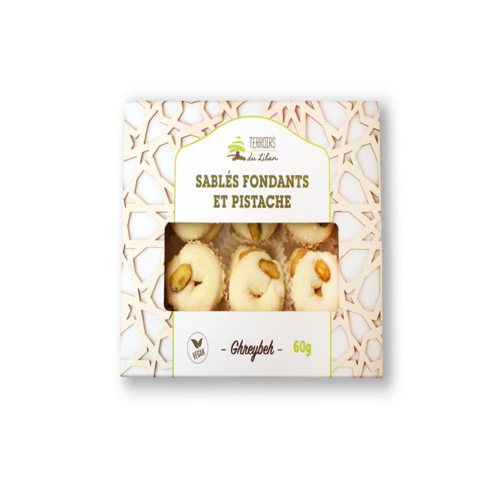 Sablés Fondants et Pistache: Ghreybeh