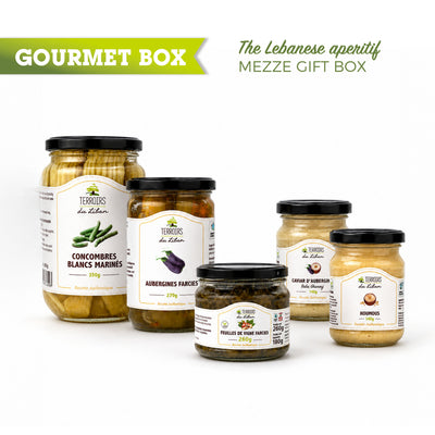 Caja de mezze libanés  