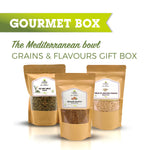 Afbeelding in Gallery-weergave laden, De Mediterrane kom – granen &amp; smaken cadeaubox
